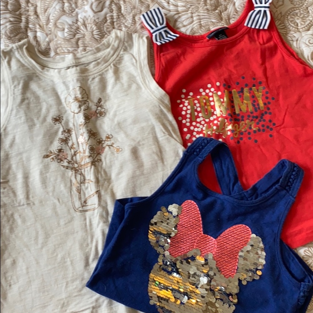 Bundle of girls tank tops